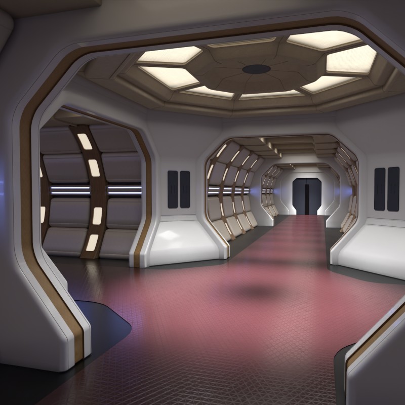 Spaceship Corridor 1