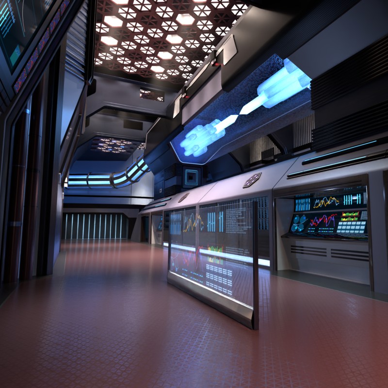 Spaceship weapons control