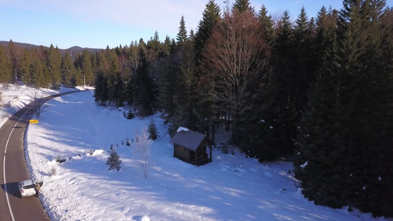 Saborsko aerial photo