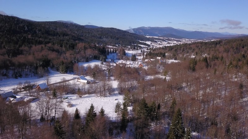 Saborsko aerial photo