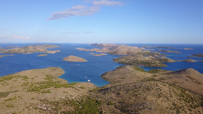 Saborsko aerial photo