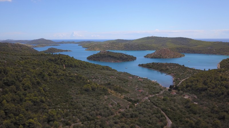 Saborsko aerial photo
