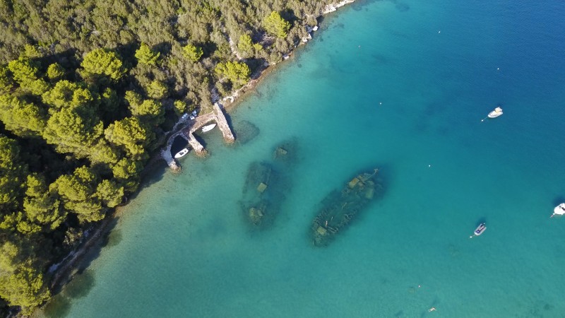 Saborsko aerial photo