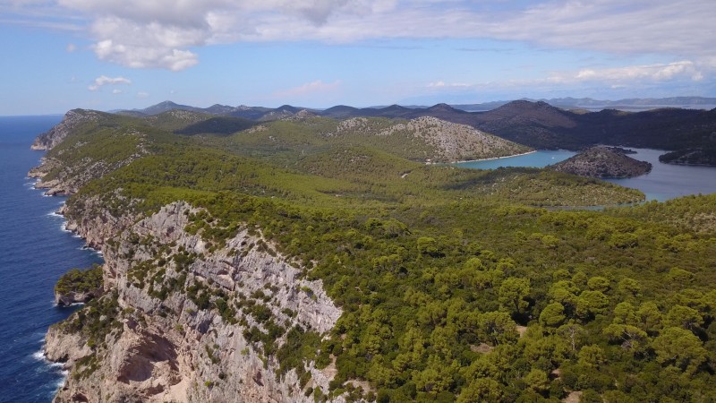 Saborsko aerial photo