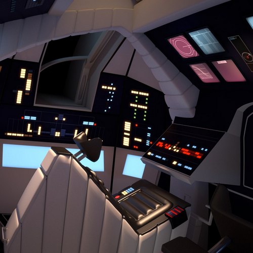 2001 A Space Odyssey 3D model