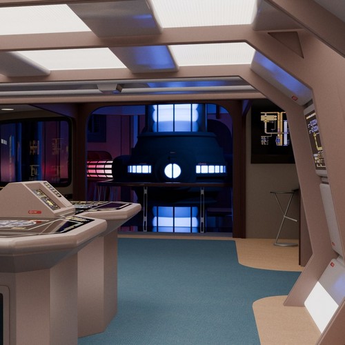 Enterprise D Engineering 3D model